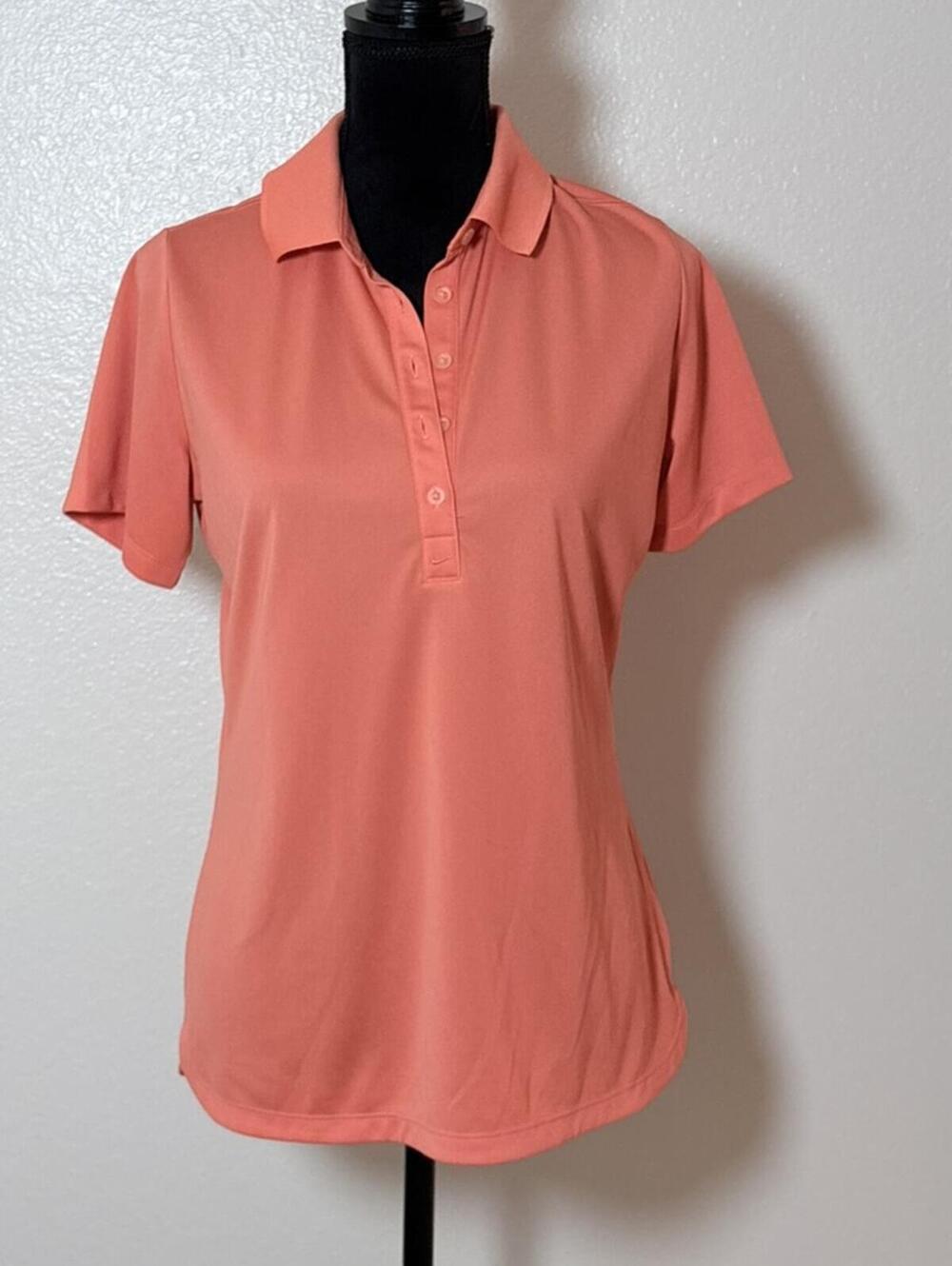 Nike Golf Tour Performance Dri-FIT Polo Coral  Size L